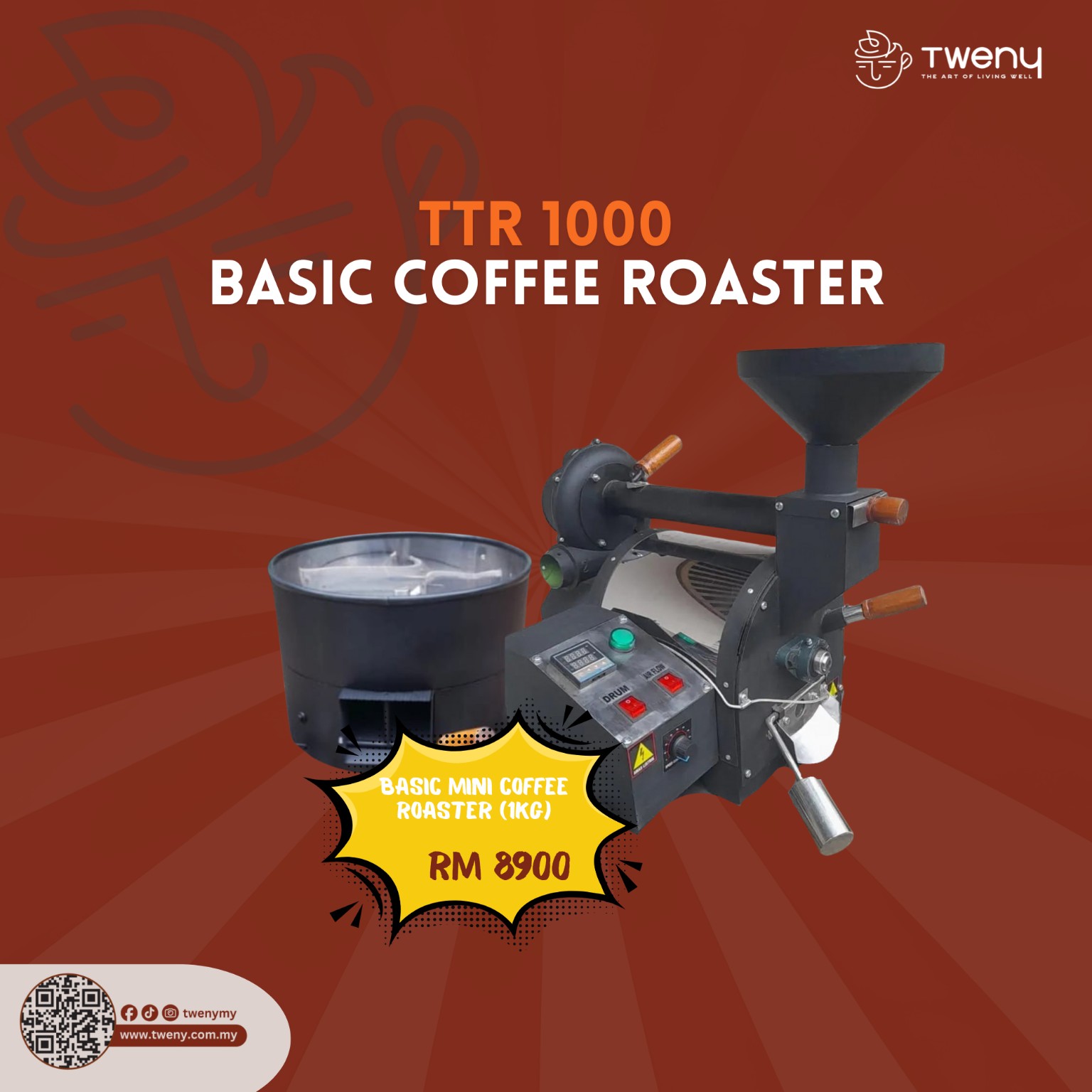 TTR 1000 Basic Coffee Roaster