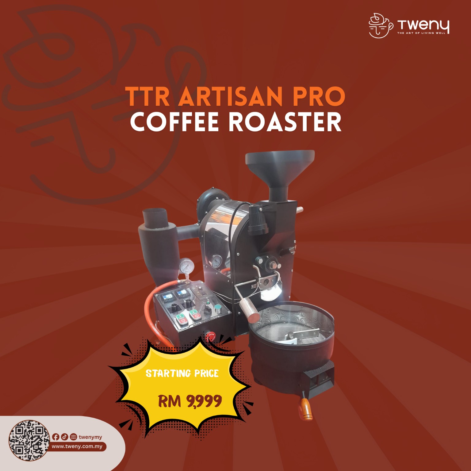 TTR Artisan Pro Coffee Roaster