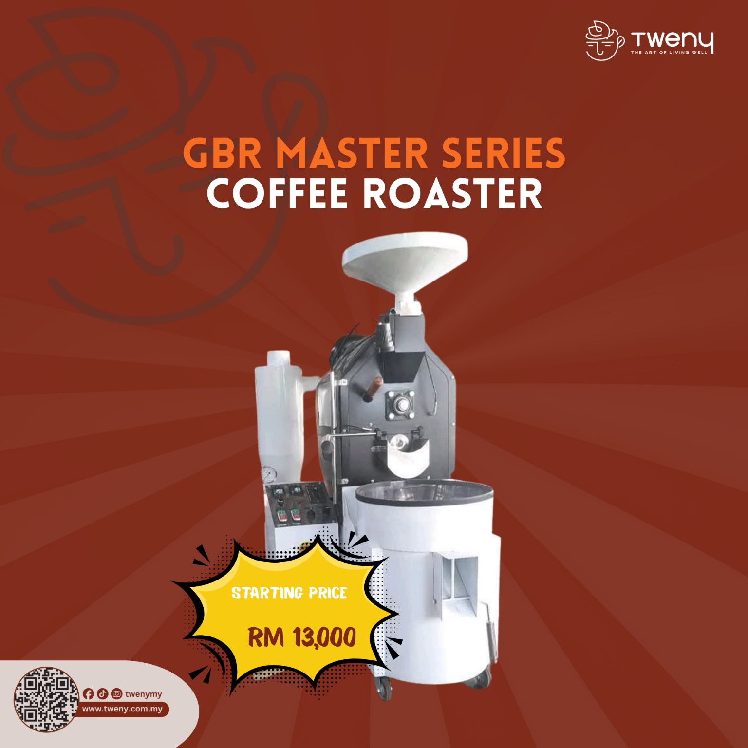 GBR Master Series Coffee Roaster