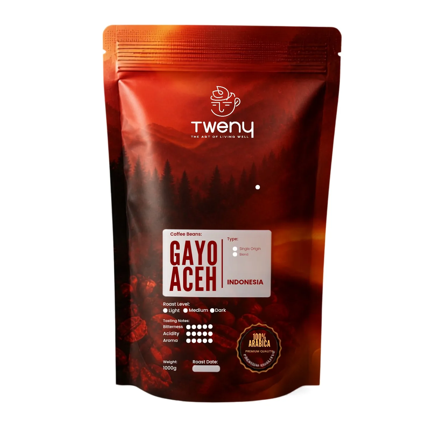 Gayo Aceh coffee beans
