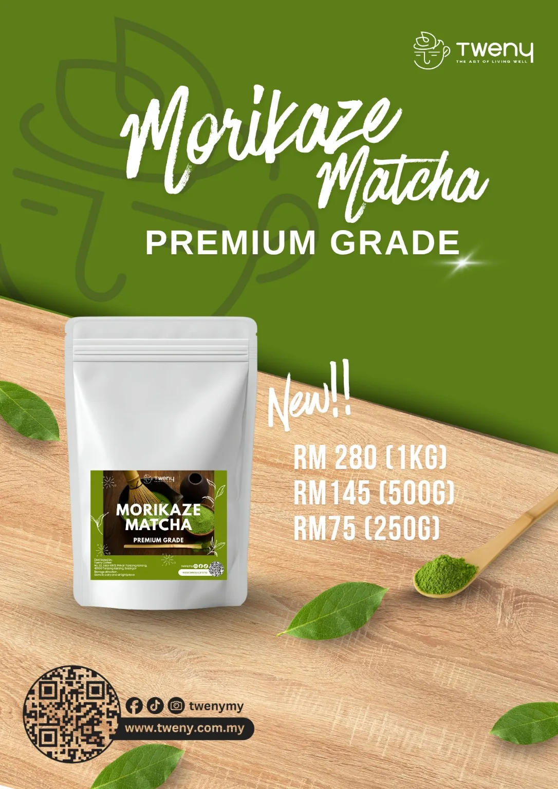Tweny premium matcha