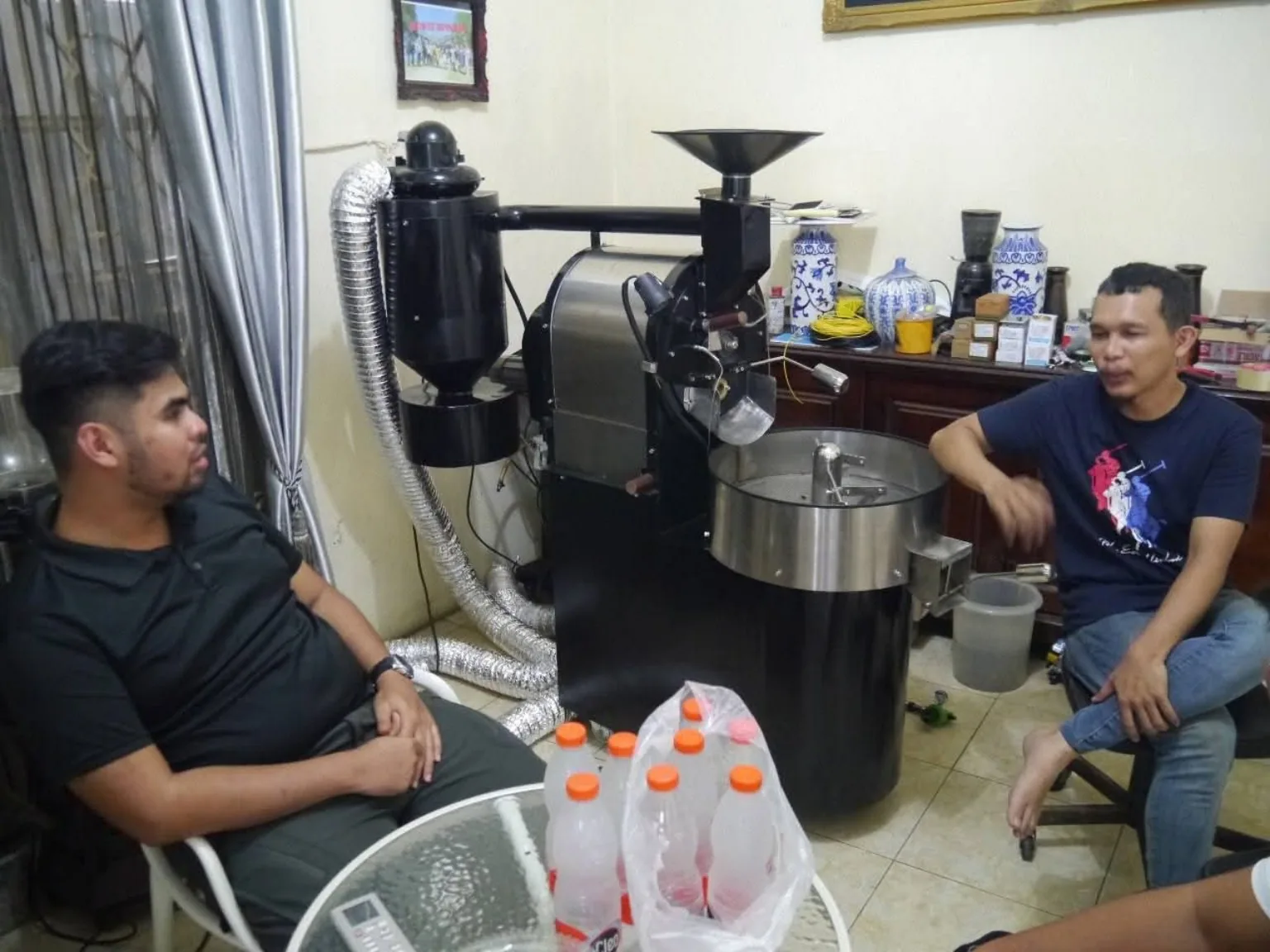 Coffee roasting experience