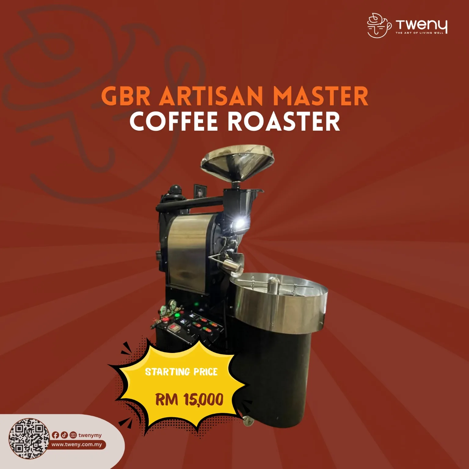 Artisan coffee roaster